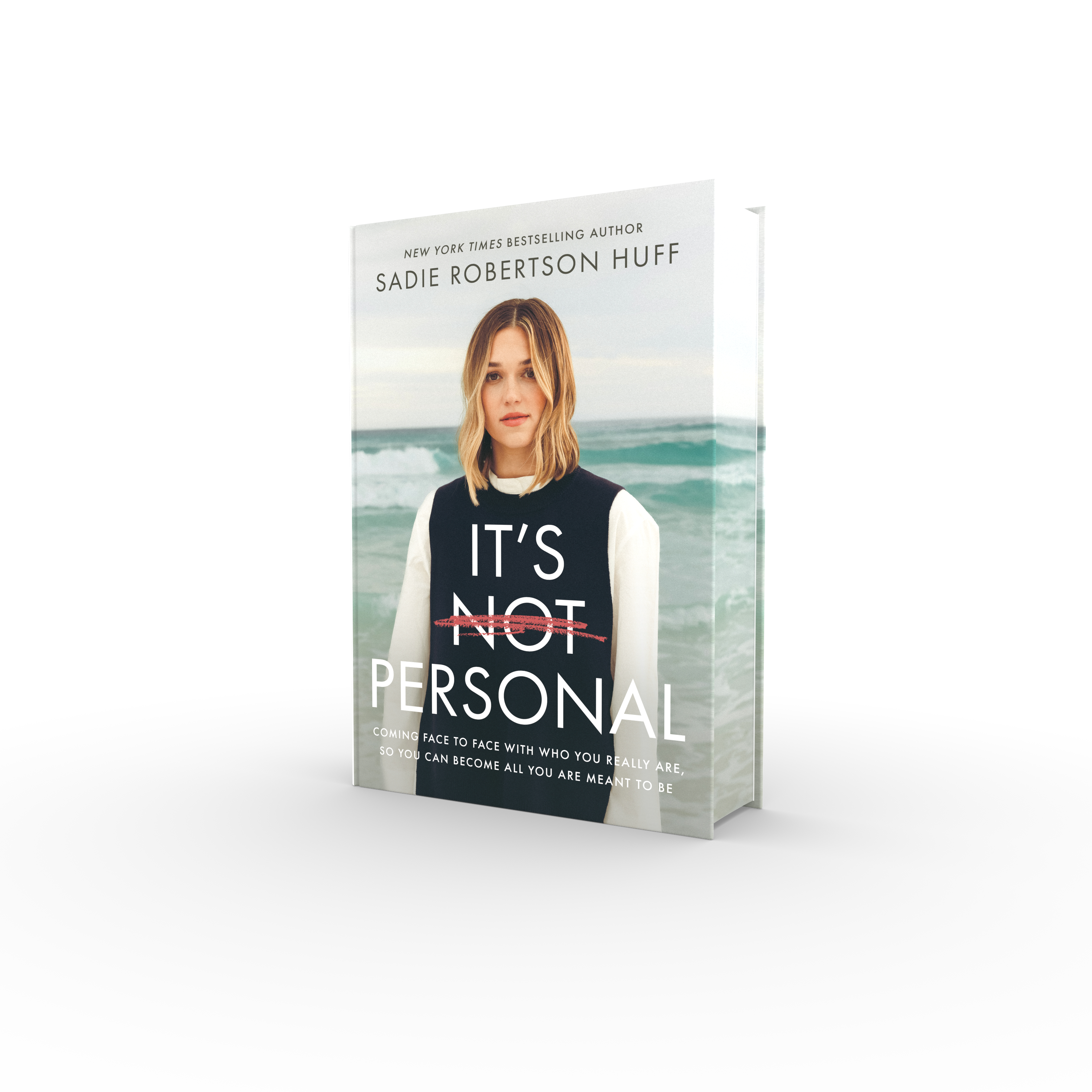 It's Not Personal by Sadie Robertson Huff — 3D cover render